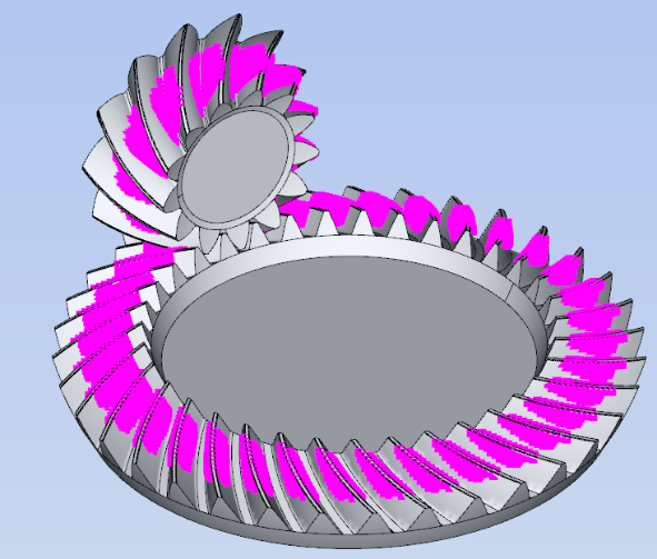 Contact pattern shape