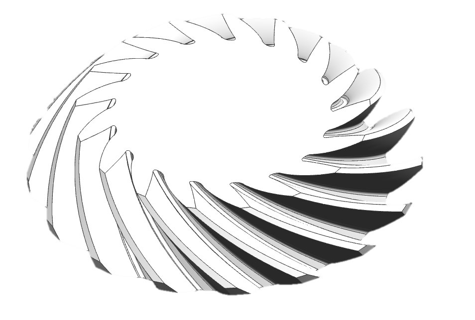 Spiral bevel gear